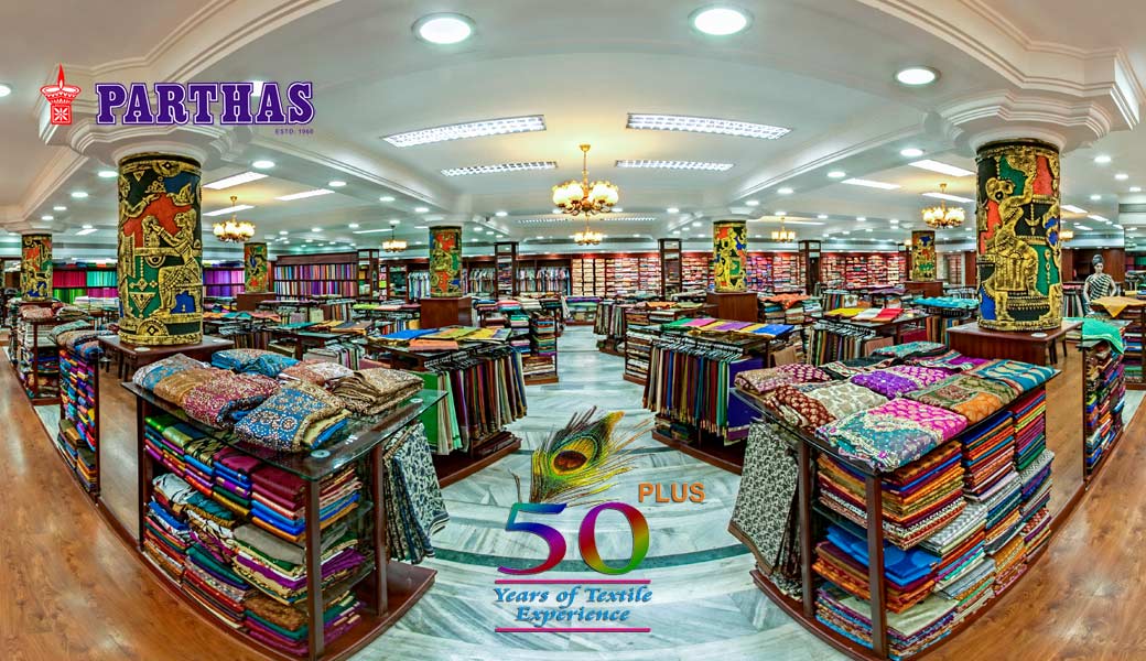 360 Virtual Tour | Parthas Textiles | Kochi | Ernakulam | Kerala